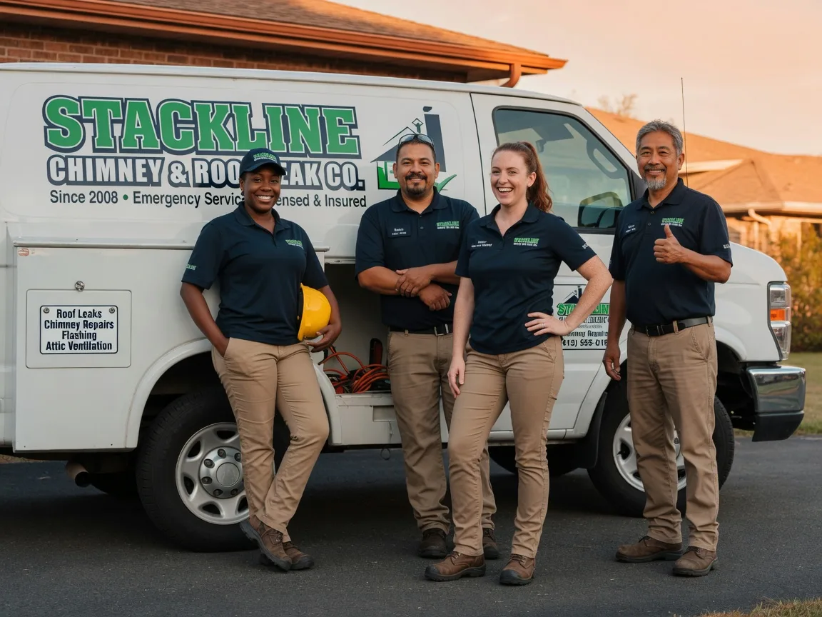 Chimney flashing repair company in Courtland, VA